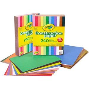 Construction Paper - 480ct (2 Pack), Bulk School Supplies For Kids, Classroom
